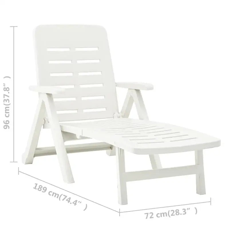 Chaise Longue Pliante Extérieure