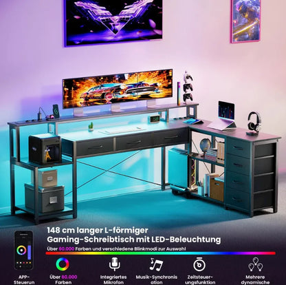 Bureau d'Angle en L