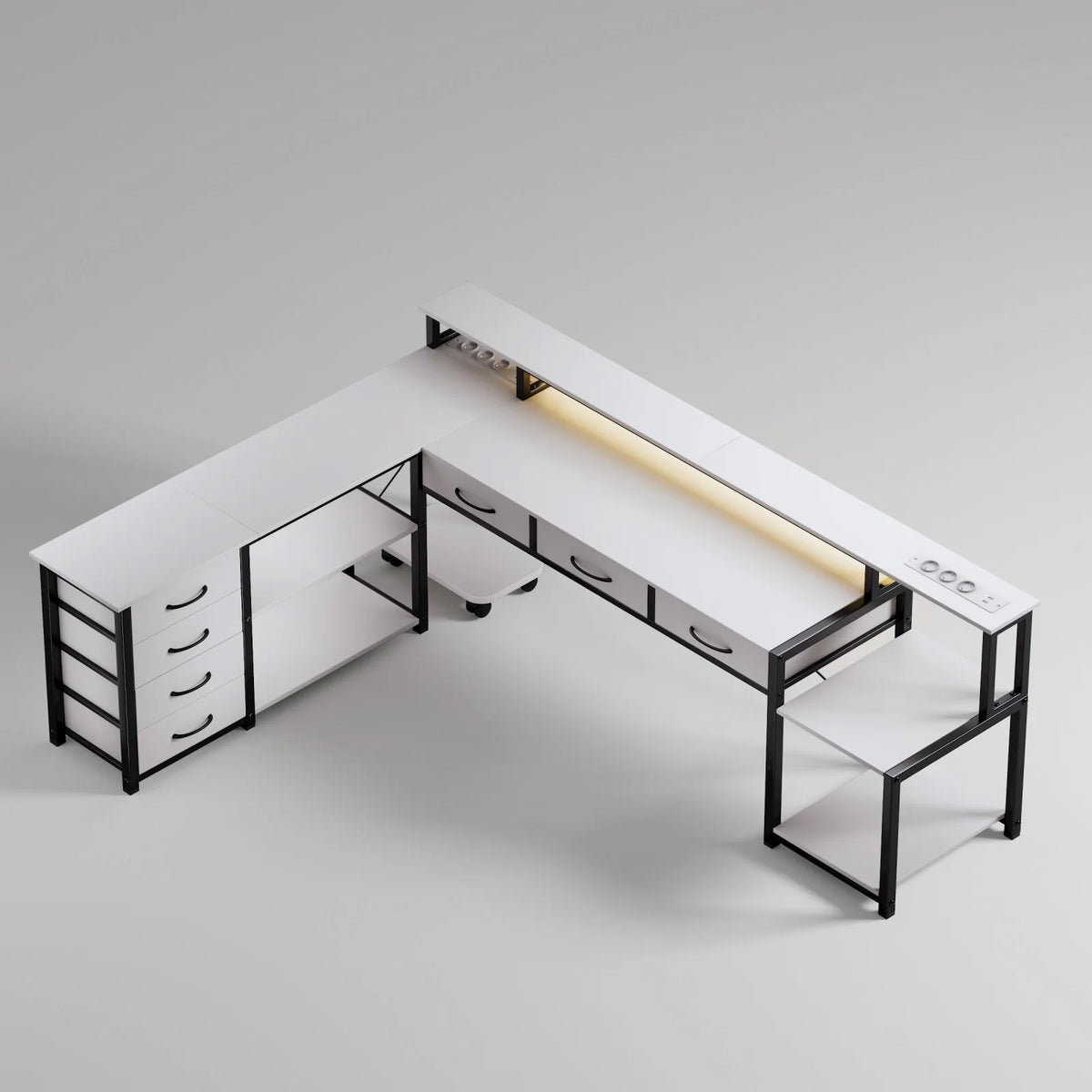Bureau d'Angle en L