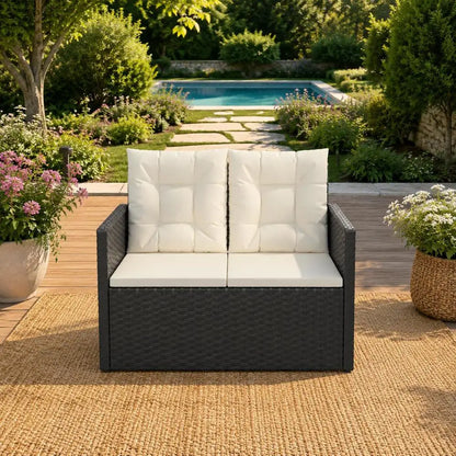Banc de Jardin en Rotin