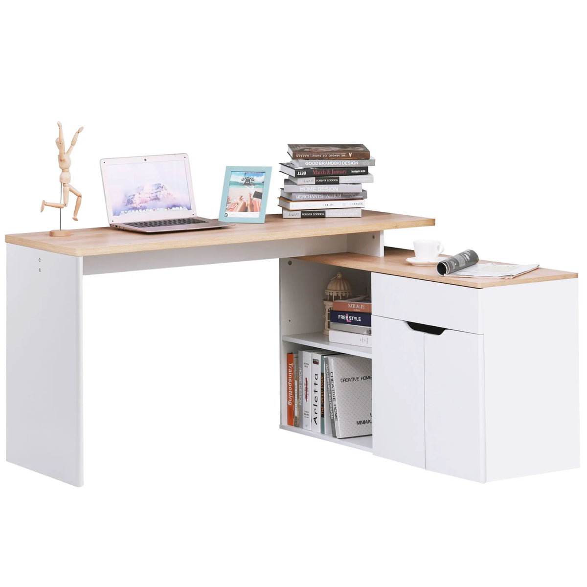 Bureau Modulaire avec Rangements