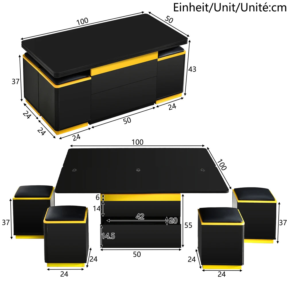 Table Basse Multifonction