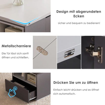 Table Basse Relevable 2-en-1