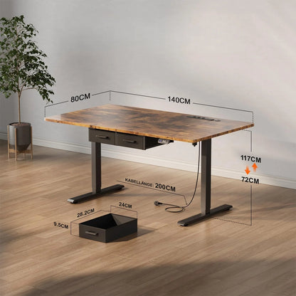 Bureau Assis-Debout Électrique