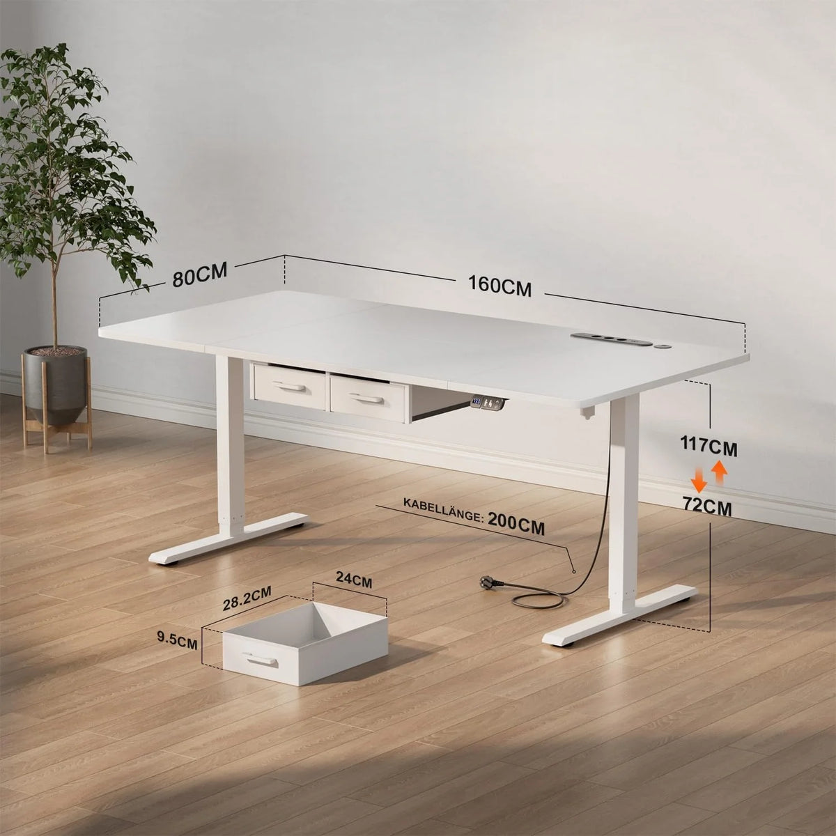 Bureau Assis-Debout Électrique