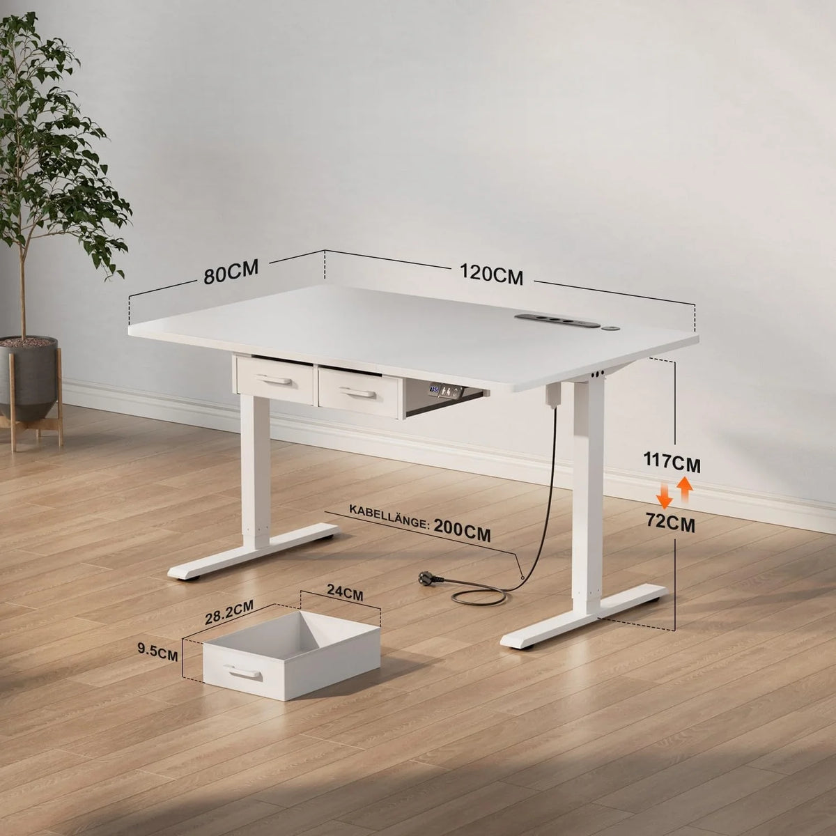 Bureau Assis-Debout Électrique