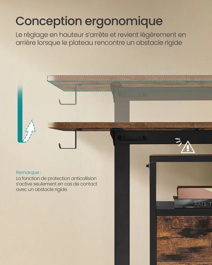 Bureau Électrique Réglable