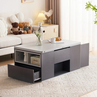 Table Basse Relevable 2-en-1