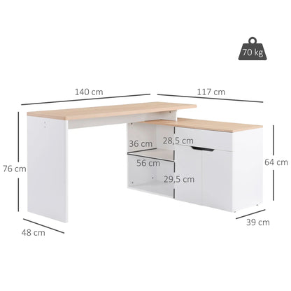 Bureau Modulaire avec Rangements