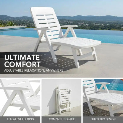 Chaise Longue Pliante Extérieure
