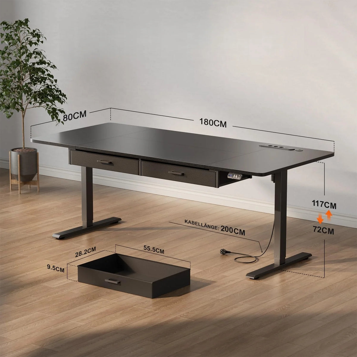 Bureau Assis-Debout Électrique