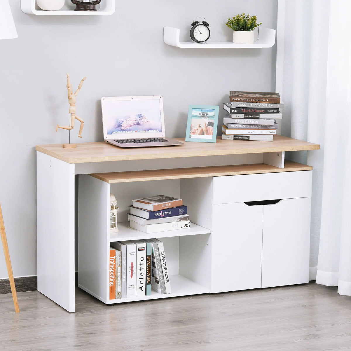 Bureau Modulaire avec Rangements